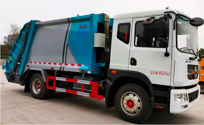 東風D9，十方壓縮垃圾車